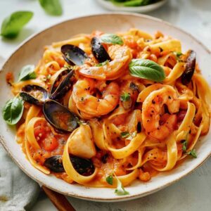 Seafood pasta